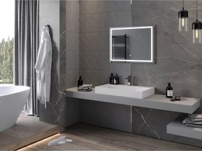 Mexen Miko lustro łazienkowe podświetlane 80 x 60 cm, LED 6000K, antypara - 9819-080-060-611-00