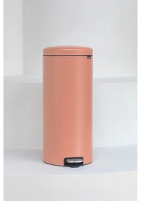 Łososiowy stalowy kosz na śmieci z pedałem 30 l NewIcon – Brabantia