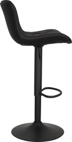 Pikowany hoker obrotowy z ekoskóry Aland