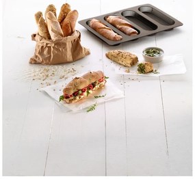 Silikonowe formy do pieczenia bagietek/chleba zestaw 3 szt. Essential – Lékué