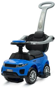 Baby Mix Odpychacz grający dla dzieci z prowadnicą SUV 3w1 Prime, niebieski