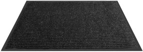 Antypoślizgowa czarna wycieraczka 80x120 G4-D50