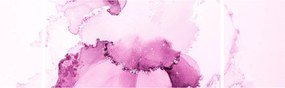 Obraz - Różowy wystrój (170x50 cm)