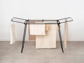 Suszarka na pranie w kolorze matowej czerni 22 m HangOn Too – Brabantia