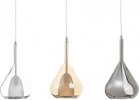 Lampa wisząca LED Lila z metalu i szkła borokrzemianowego 3481-48-297 Fabas Luce