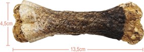 MERSJO kość do żucia z łososiem dla psa 13,5 cm – zdrowa skóra i sierść
