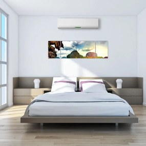Obraz - Zatoka Phang Nga (170x50 cm)