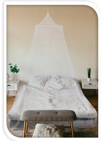 Baldachim moskitiera na łóżko king size