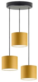 Regulowana lampa wisząca na czarnym stelażu - A2-F50