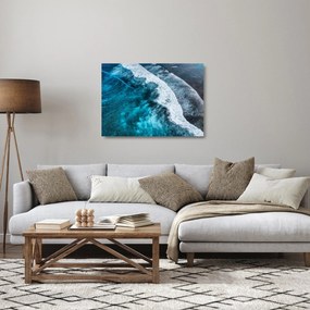 Obraz na szkle - Fale na morzu (70x50 cm)