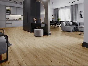 Mexen Buffalo panele winylowe 1227 x 187 mm LVT Dryback 2,5 mm, podkład PVC, 4 V-Fuga, Dąb - F1307-1227-187-255-4V1-01