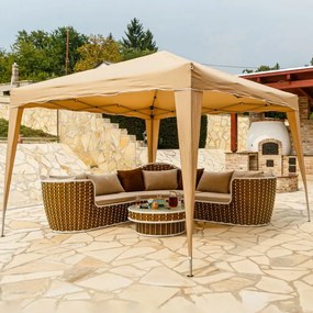 Namiot ogrodowy INSTENT BASIC - 3 x 3 m, beżowy