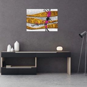 Obraz abstrakcji (70x50 cm)