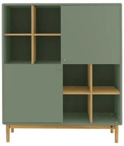 Zielony regał 118x138 cm Color Living – Tom Tailor