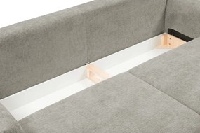 Sofa ADEL z funkcja spania i pojemnikiem SZARY OVER THE HORIZON 85