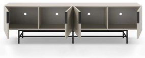 Kremowa szafka pod TV 200x63,5 cm Eldia – Marckeric
