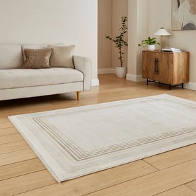 Beżowo-kremowy dywan 160x230 cm Mirage Cream – Think Rugs