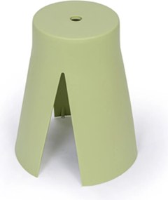 Plastikowy stołek RIKO, zielony