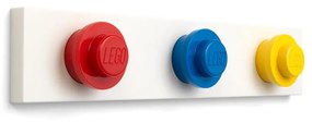 Wieszak ścienny w czerwonym, niebieskim i żółtym kolorze LEGO®