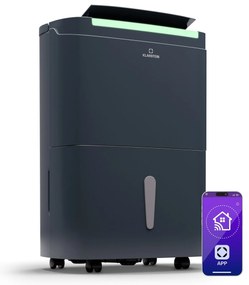 Klarstein DryFy Connect 40 Smart, osuszacz powietrza, WiFi, kondensacyjny, 40 l/doba, 60-70 m²