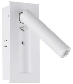 Kinkiet punktowy LED/2W/230V 3000K biały