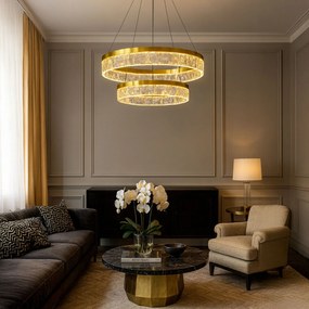 Lampa wisząca LED LHJ049-CP2 ZŁOTA
