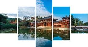 Obraz - Świątynia Byodo-in, Japonia (125x70 cm)