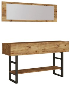 Stolik z lustrem Mia Atlantic Pine