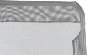 Regulowany leżak ogrodowy - szare