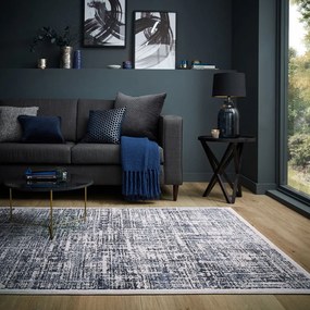 Niebieski dywan 160x230 cm Eris Trace – Flair Rugs