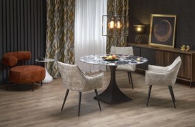 Okrągły stół z blatem ze spieku Manuel Halmar