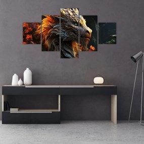 Obraz - Smok (125x70 cm)
