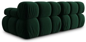 Zielona aksamitna sofa 188 cm Bellis – Micadoni Home