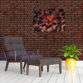 Obraz - Futurystyczna abstrakcja (70x50 cm)