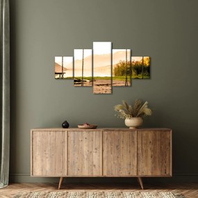 Obraz huśtawki w przyrodzie (125x70 cm)