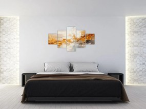 Obraz - Złota tekstura (125x70 cm)