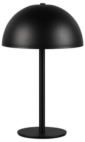 Lampa stołowa LED w kolorze matowej czerni z metalowym kloszem (wysokość 21 cm) Munoz – Reality