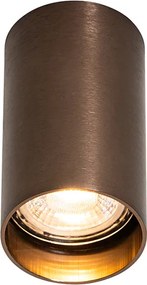 Inteligentny reflektor natynkowy ciemny brąz z Wifi GU10 50 mm - Tuba