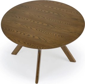 Okrągły stół w orzechowym kolorze Rupert Halmar