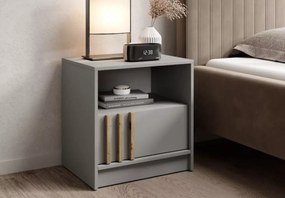 Szafka nocna stolik lamele Sophie szuflada 51cm