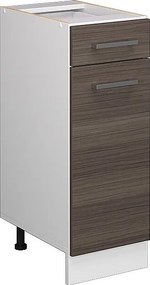 Szafka dolna do kuchni szlachetna szarość 30x46x81.6 r-line