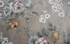 Dywan nowoczesny Pleasure Kwiaty beżowy 160 cm x 230 cm