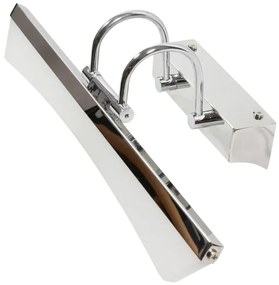 Srebrny kinkiet nad lustro led - K458-Kamala