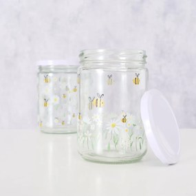 Zakręcane słoiki do przechowywania HONEY, 500 ml, 2 szt.