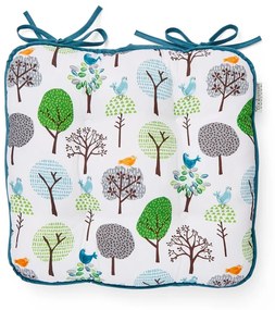 Poduszka na krzesło 34x36 cm Forest Birds – Cooksmart ®