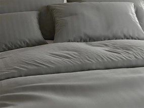 PrzytulneMieszkanie.pl PrzytulneMieszkanie.pl Hotelowa pościel z mikrofibry JASMINE PURE szare - pasek 2 cm, kieszeń hotelowa Rozmiar pościeli: 70 x 90 cm | 140 x 200 cm