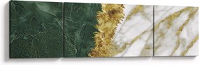 Obraz - Zielony marmur N⁰1 (170x50 cm)