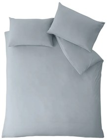 Niebieskoszara pościel jednoosobowa z mikrowłókna 135x200 cm So Soft Easy Iron – Catherine Lansfield