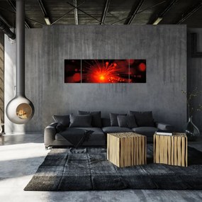 Obraz błyszczącej abstrakcji (170x50 cm)