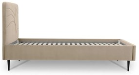 Beżowe łóżko dziecięce 90x200 cm Star – Scandic